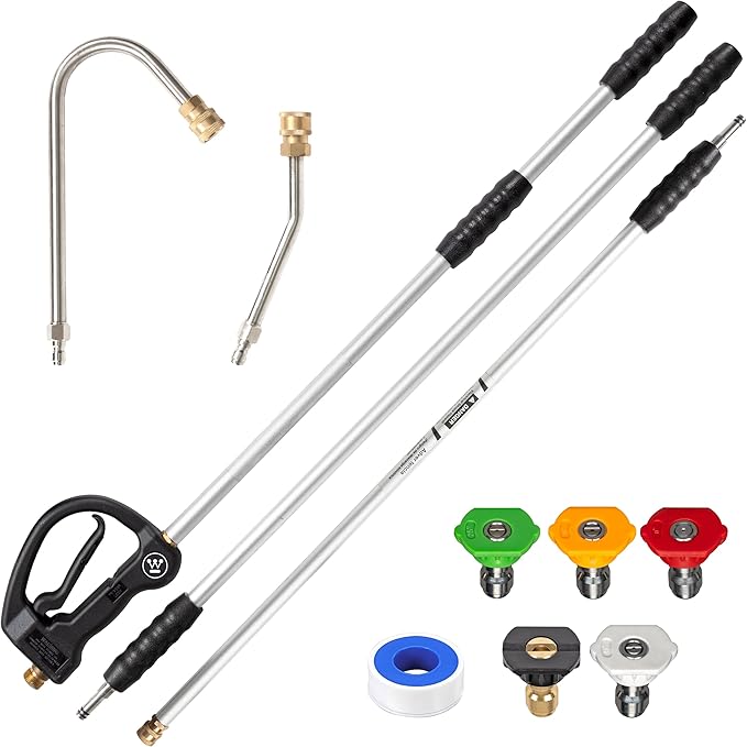 Westinghouse 9 Ft. Pressure Washer Extension Wand for Gas and Electric Pressure Washers