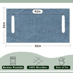 YOKYHOM Golf Cart Seat Covers for 2/4-Seater, Microfiber Seat Towel Blanket, Keeps Seats Cool, Clean & Comfortable, Fits EZGO, Club Car, Yamaha, 51"x31"