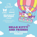 Carbella Hello Kitty and Friends Car Windshield Sun Shade, Official Sanrio Accordion Style Sunshade for Car Window, Cute Car Sun Shade Windshield, Hello Kitty Car Accessories for Women (HK & Friends)