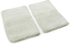 Sherpa Replacement Liners for Travel Pet Carriers - Soft Absorbent Cat & Dog Kennel Pad with Waterproof Backing, Machine Washable Crate Pads, 19x12.25in - 2 Pack, White, Large