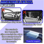 Magnetic Car Front Window Sun Shade, Full Blackout Auto Side Window Covers, UV Rays Protector Windshield Privacy Curtain, Universal Sun Heat Blocker Auto Accessory for SUV, Truck (Front)