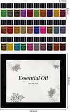 Car Air Freshener Refill Cologne Aromatherapy Oil 30 PCS, Essential Oils Mixed Fragrance Set for Car Diffusers (No Diffuser Included)