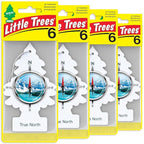LITTLE TREES Car Air Freshener | Hanging Tree Provides Long Lasting Scent for Auto and Home | 24 Air Fresheners |True North