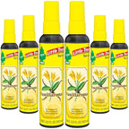 LITTLE TREES Car Air Freshener | Spray Provides a Long-Lasting Scent for Auto or Home | On-the-go Freshness | Vanillaroma, 6 Air Fresheners