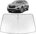 Proadsy Windshield Sun Shade for Chevrolet Equinox 2025-2026 Foldable Front Sunshade Protector Sun Visor Blocks UV Rays Keep Car Cooler Accessories