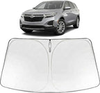 Proadsy Windshield Sun Shade for Chevrolet Equinox 2025-2026 Foldable Front Sunshade Protector Sun Visor Blocks UV Rays Keep Car Cooler Accessories