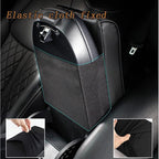 Car Center Console Cover, Memory Foam Car Armrest Cushion, Beige Auto Arm Rest Pad, Leather Arm Rest Covering Car, Hand Rest Pillow for SUV/Truck/Vehicle (Gray)