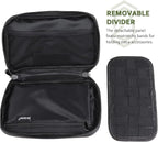 OZCHIN Smell Proof Bag Pocket Bag Activated Carbon Fiber 8'' x 5'' Portable Carry Pouch for Travel (Grey)
