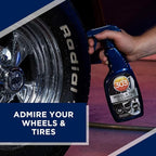 303 Products Wheel and Tire Cleaner - Cleans Both Wheels and Tires Effectively - Tough on Brake Dust - Removes Tire Browning - Foaming Formula, 24 fl. oz.