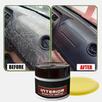 Dashboard Restorer for Car Interior, Sturdy and Long-Lasting Finish, 100g, UV Protection Dashboard Wax, Car Scratch Repair Kit, UV Protection and Anti-Fade Formula, for Daily Use Or Resale Value