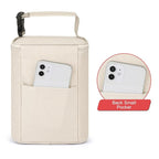 Accmor Breastmilk Cooler Bag, Baby Bottle Cooler Bags, Insulated Bottle Cooler Tote Bags On The Go, Fits 4 Large 8oz Bottles, for Nursing Mom Daycare Travel