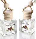 2-Pack Car Air Fresheners, Car Deodorizer, Pine Aroma Air Freshener – Long Lasting Hanging Car Air Freshener for Men and Women, Car Scent Diffuser by VUTOLLOSA