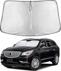 EcoNour Windshield Sunshade Compatible for Buick Enclave 2010-2015 2016 2017, Sun Visor for Front Windshield & Window Sun Shade Cover, UV Heat Blocker & Protector, Car Accessories