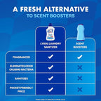 Lysol Disinfectant Laundry Sanitizer & Scent Booster, Laundry Detergent Additive, Color Safe Bleach Alternative, Laundry Odor Eliminator, Kills Bacteria & Viruses, Crisp Linen Scent, 41 Fl Oz Liquid