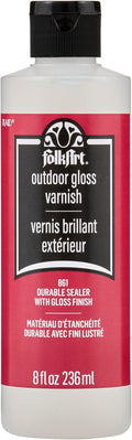 FolkArt Outdoor Sealer (8-Ounce),Gloss Finish (Packaging May Vary)