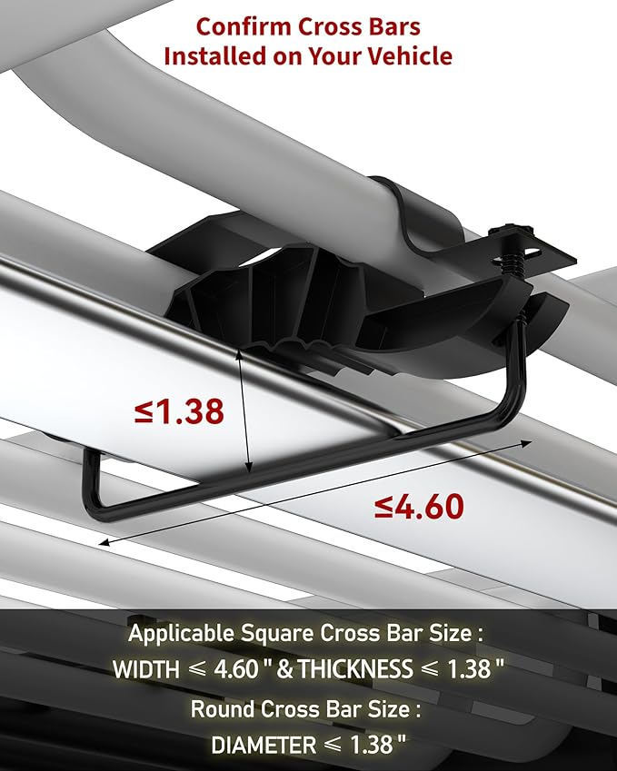 51" x 36" Universal Roof Rack Basket, 200 Lbs Capacity Rooftop Cargo Carrier Basket with 15 Cubic Feet (44" x 34" x 17") Waterproof Luggage Bag, for Suvs, Trucks, Vehiclesor Suvs, Trucks, Vehicles
