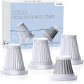Saker Car Vacuum Cleaner Original Filter Set, 3 HEPA Filter and 1 Steel Filter, Adapted to Saker HL Series Handheld Vacuum Cleaners,Robust and Durable, Washable 4PCS