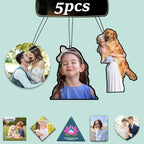 Custom Car Air Freshener with Picture Logo Personalized Bulk Air Fresheners for Car Wardrobe Bathroom Hanging Decoration (Entire Body)