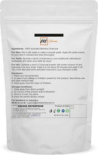 Activated Bamboo Charcoal 0.5lbs / 227g for Teeth Cleaning, Face Masks, Scrubs and Soap Making