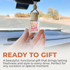 NewEleven Easter Gifts For Mom - Mom Car Essentials, Gifts For Moms, Mommy - Cute Gifts For Mother From Daughter, Son, Kids - Car Air Freshener Hanging 2 Pack, Vanilla Cream Oil Diffuser