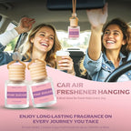 Car Air Freshener Diffuser Hanging, Pink Sugar Fragrance Oil