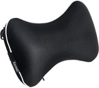 Inflatable Car Neck Pillow, Soft Headrest Inflatable Car Pillow for Driving Seat with Adjustable Strap, Comfortable Ergonomic Design Neck Support and Breathable Washable Cover