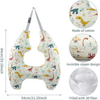 Car Pillow for Kids,H-Shape Travel Pillow for Child Sleeping Neck Shoulder Support Car Seat Pillow A Sleeping Artifact Suitable for Road Trips of Adults and Children Travel Pillow for Kids