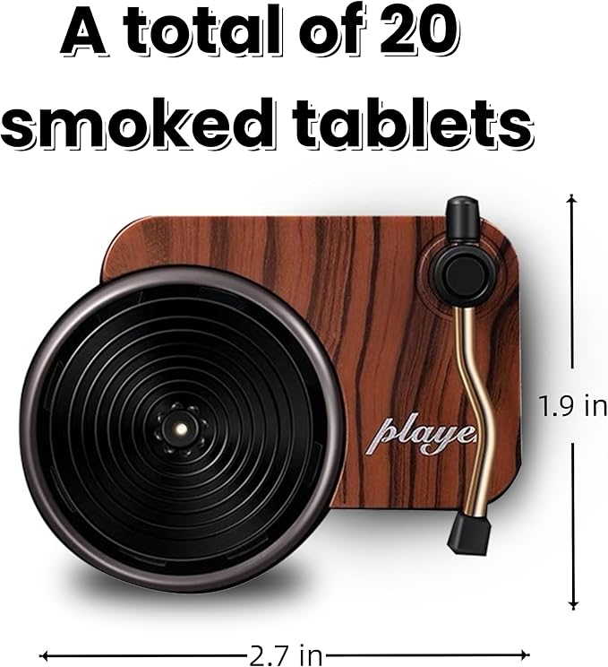Car Air Freshener Vent Clips 20pcs Vintage Record Player Album Cover Air Freshener, Spinning Record Design Car Decoration,Gift for Music Lovers