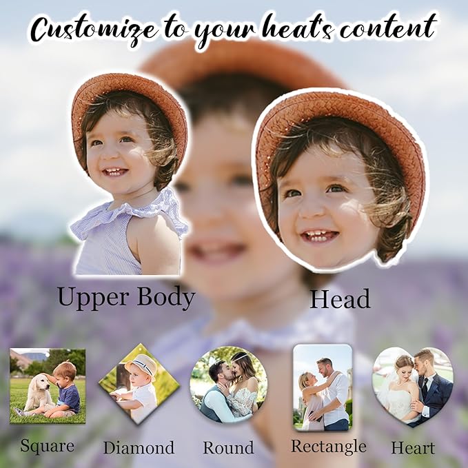 Custom Car Air Freshener with Picture Logo Personalized Bulk Air Fresheners for Car Wardrobe Bathroom Hanging Decoration (10PCS)