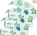 ulu Lagoon Hanging Car Air Freshener | Tropical Beach Coconut Surf Wax Scent Mini Wave | Long Lasting Car Freshener, Closet and Beyond | Made In USA | 3 Pack (Honu)