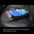 Car Seat Cover Protector Front Seats,for Gym Workout,Running,Swimming,Beach and Hiking,Waterproof Sweat Towel Bucket Seat Covers for Cars SUV Trucks (Rainbow, 1Pcs)