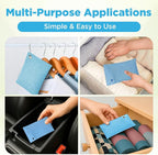 Closet & Dresser Odor Eliminator - Activated Charcoal Odor Absorber for Small Spaces, Air Fresheners for Home, Natural, Non-Toxic Air Freshener for Closet & Drawers - 4 Pack