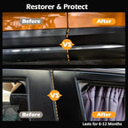 REALINN Plastic Restorer - Cars Ceramic Coating Trim Restore, Shines & Protects Plastic, Vinyl & Rubber Surfaces