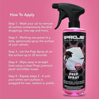 PROJE' Premium Car Care Ceramic Coating & Prep Spray (16oz) | Professional-Grade Ceramic Hydrophobic Wax & Sealant Polish & Prep Spray Removes 99.9% of contaminants for Cars RVs Motorcycles and ATVs