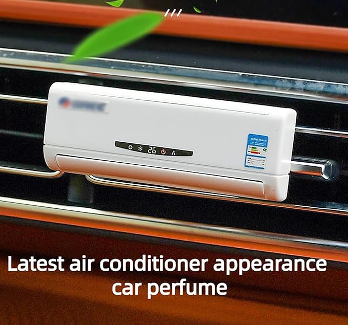 Car Air Freshener, 2024 Car Air Conditioning Outlet Aromatherapy Creative Car Air Conditioning Shape Car Fresheners Vent Clips Interior Accessories Decoration Gifts for Men Women