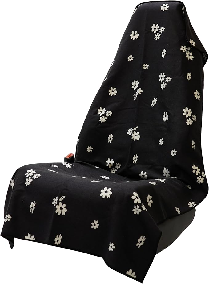 Sprints Athletic Running Towel, Full-Sized, Car Seat Cover - Performance Microfiber (Florid Declamation)