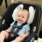 Adjustable Travel Pillow for Infant, Portable Head Support for Car Seats for Newborn, Neck Support Pillow for Baby, Headrest Pillows for Cars, Rest Baby's Head Comfortably