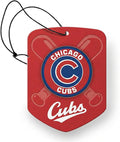 2 Pack MLB Cubs Car Air Freshener - Licensed Hanging Scented Air Freshener, Red Shield with Chicago Cub, Sports Fan Auto Fragrance for Car, Truck & Home