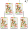 Bulk Custom Air Freshener for Car - Personalized Customized Photo Logo Text Air Freshener, Personalized Scents Smell Freshener with Picture, Customized Cute Car Gifts for Women Men (5 pcs)