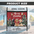 Christmas Puppy Car Roof Storage Bag Car Seat Back Hanging Bag Multi-Purpose Car Bag Storage Box Organizer Pouch Pocket Inner Car Accessories Compatible with Most Vehicles