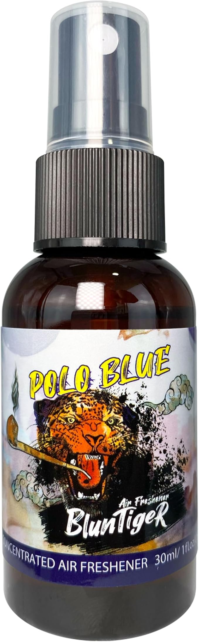 High Concentrated Strong Oil Based Air Freshener (Inspired by Polo Blue) 30ml/1oz Car, Room, Home and Bathroom Deodorizer & Odor Eliminator Spray