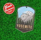 Outdoor Adventure Car Air Freshener 3 Pack Scented With Premium Oils By Fresh Fresheners (Yosemite National Park)