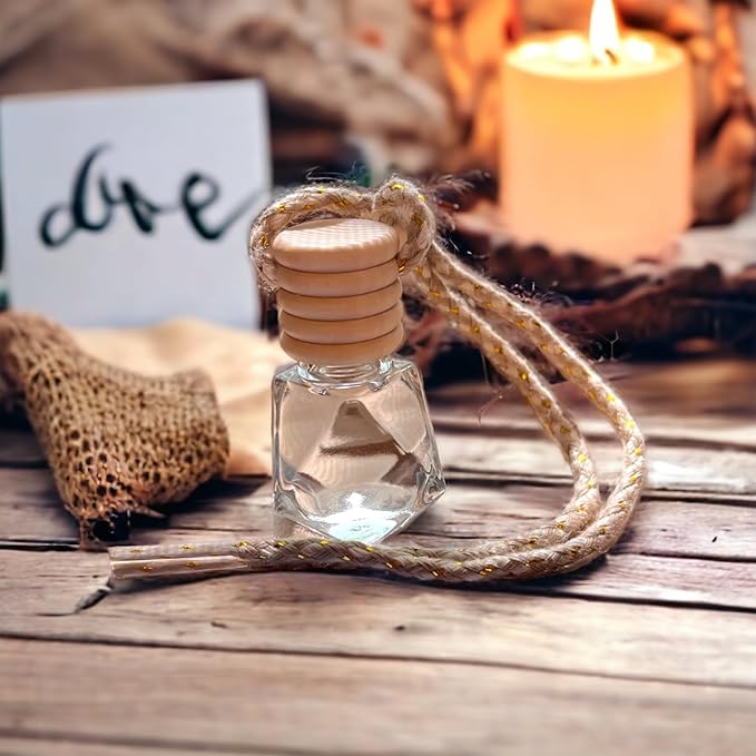 Hanging Fragrance Diffuser (Love Spell) | Handmade | Cute Car Accessory | Long-Lasting Scent | Air Deodorizer, Freshener