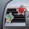 WIRESTER Set of 2 Fresh Scented Car Air Freshener Vent Clip, Decorative Accessories, Interior Decoration for Cars - Cats, Dogs, Crabs, Turtles, Elephant Lion, Giraffe Monkey, Deer Wolf, Zebra