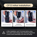 Ceeniu Car Air Fresheners - F26/CF12/F39 Dedicated Perfume Refill - 45ml - Can be Used for 2~6 Months - Made with Natural Plant Extracts - French Imported Fragrance - 17 Varied Scents Available