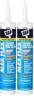 DAP 209734 Alex Flex Premium Sealnt White, 10.1 oz (Pack of 2)