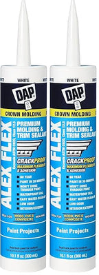 DAP 209734 Alex Flex Premium Sealnt White, 10.1 oz (Pack of 2)