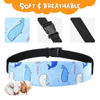 Baby Carseat Head Support,Car seat Straps Pillow Support Ban,Stroller Neck Relief Strap Headrest,Slumber Sling Sleep Positioner for Toddler Infants Child Children Kids