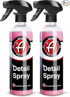 Adam's Detail Spray (2-Pack) - Quick Waterless Detailer Spray for Car Detailing, Washing, Polishing & Vehicle Claying