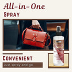 8oz Leather Purse Cleaner & Conditioner – 3-in-1 Spray for Handbags, Designer Bags & Luxury Purses – Deodorizes, Cleans, Conditions & Restores Leather – Safe on Finishes